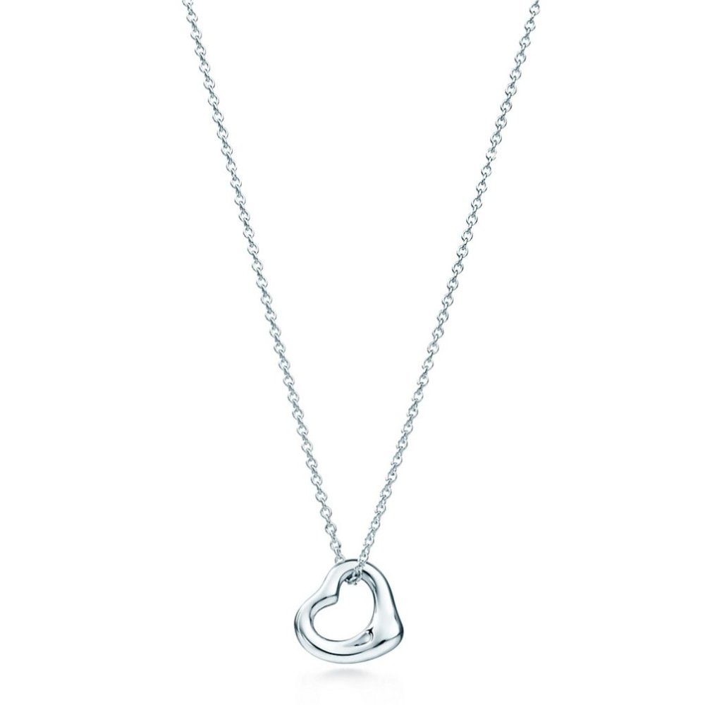 Tiffany // Elsa Peretti Open Heart Necklace